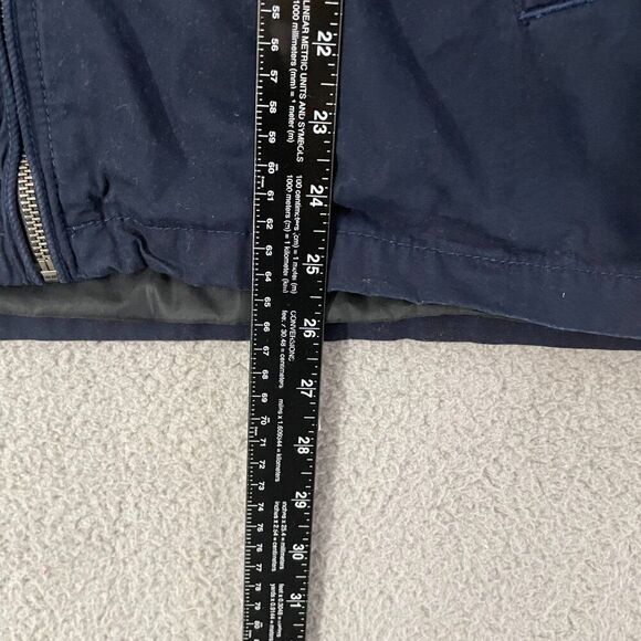 J CREW Jacket Men XL‎ Navy NX631 Military Army Bomber Field Utility Full Zip - Picture 6 of 8